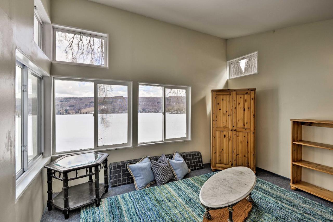 Waterfront Deruyter Home With Private Dock! New Woodstock Eksteriør billede