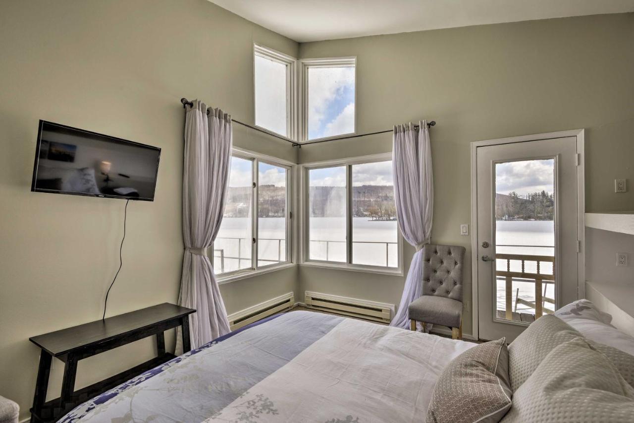 Waterfront Deruyter Home With Private Dock! New Woodstock Eksteriør billede